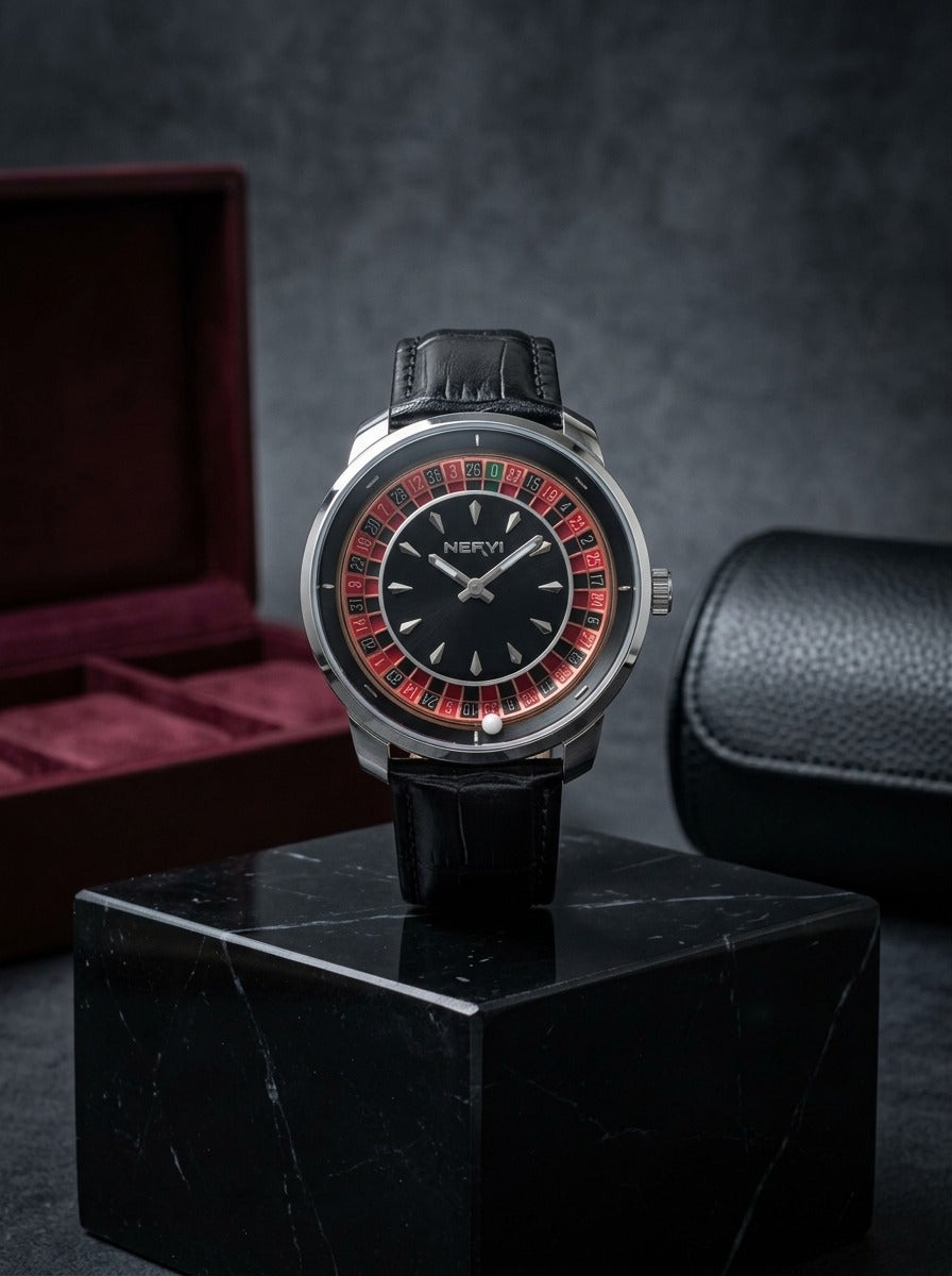 HERVI Casino Roulette – Black Dial