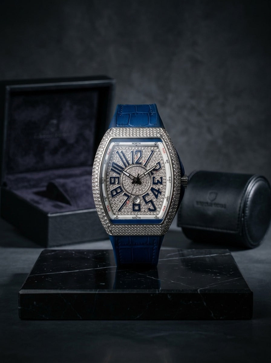 Franck Muller Geneve Blue Diamond Edition
