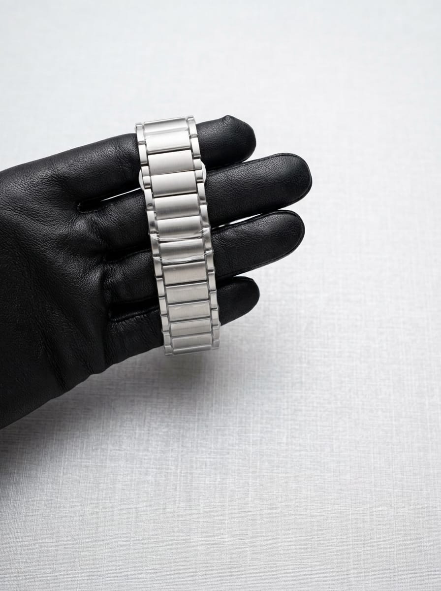 True Square Open Heart Style – Silver Skeleton Watch