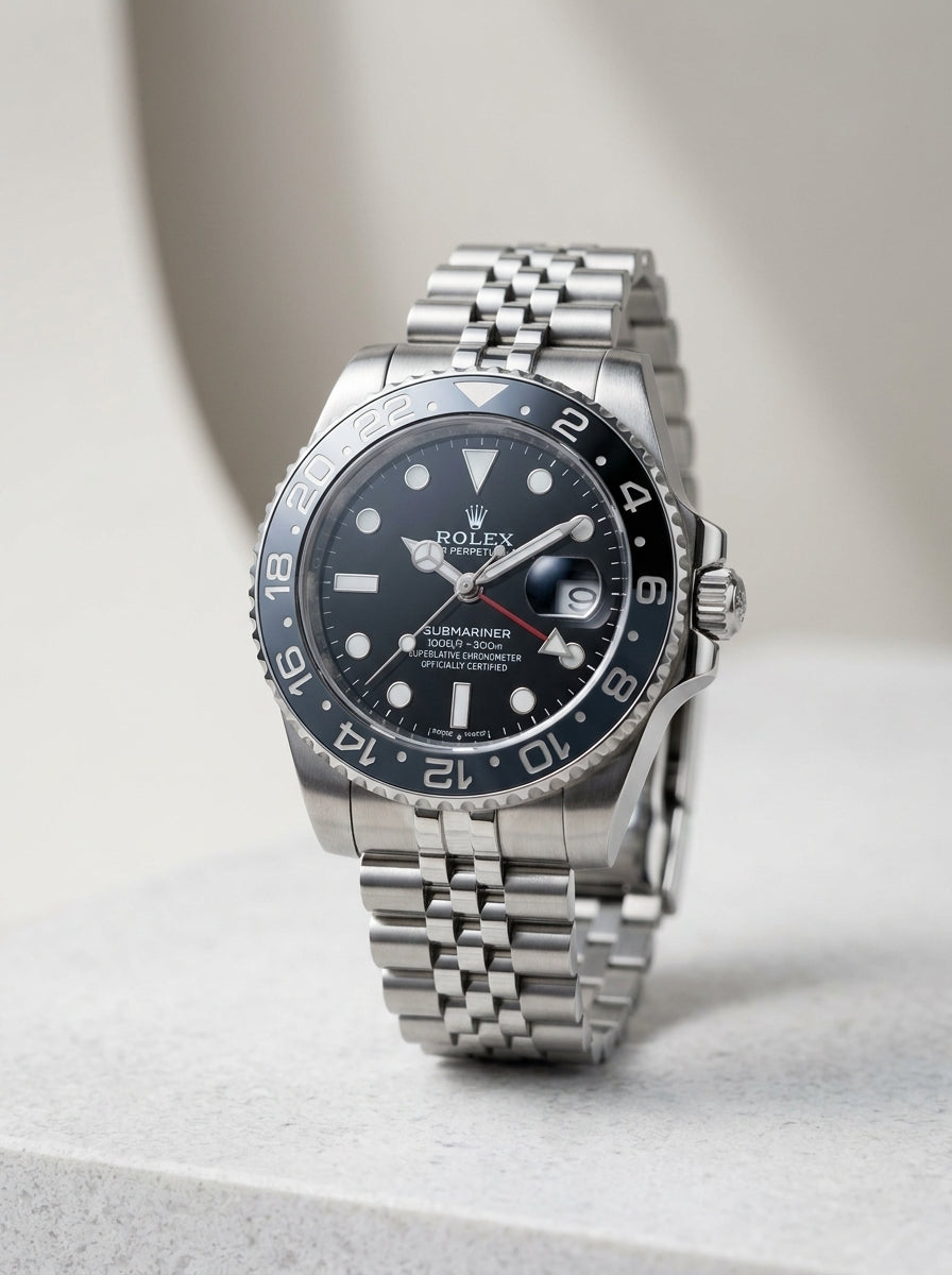 Rolex GMT-Master II – Grey & Black Bezel